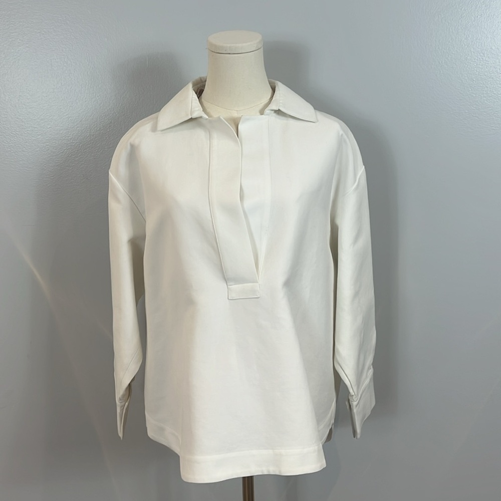 Marni White Cotton Shirt with Collar
